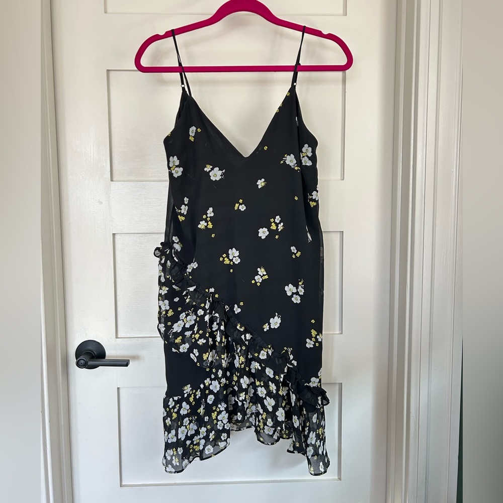 Bardot floral Ruffle Dress - Picture 1 of 4